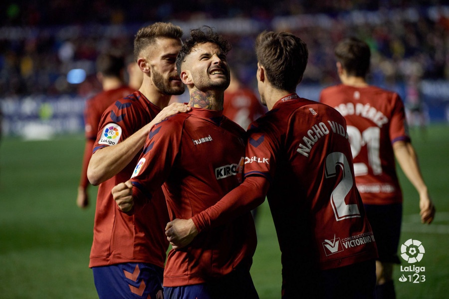 Osasuna se mete de lleno en la lucha por el ascenso