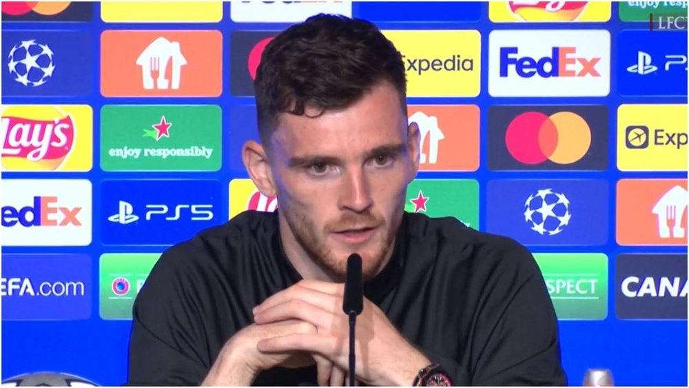 Robertson, con ganas de conquistar París Captura/LFCTV
