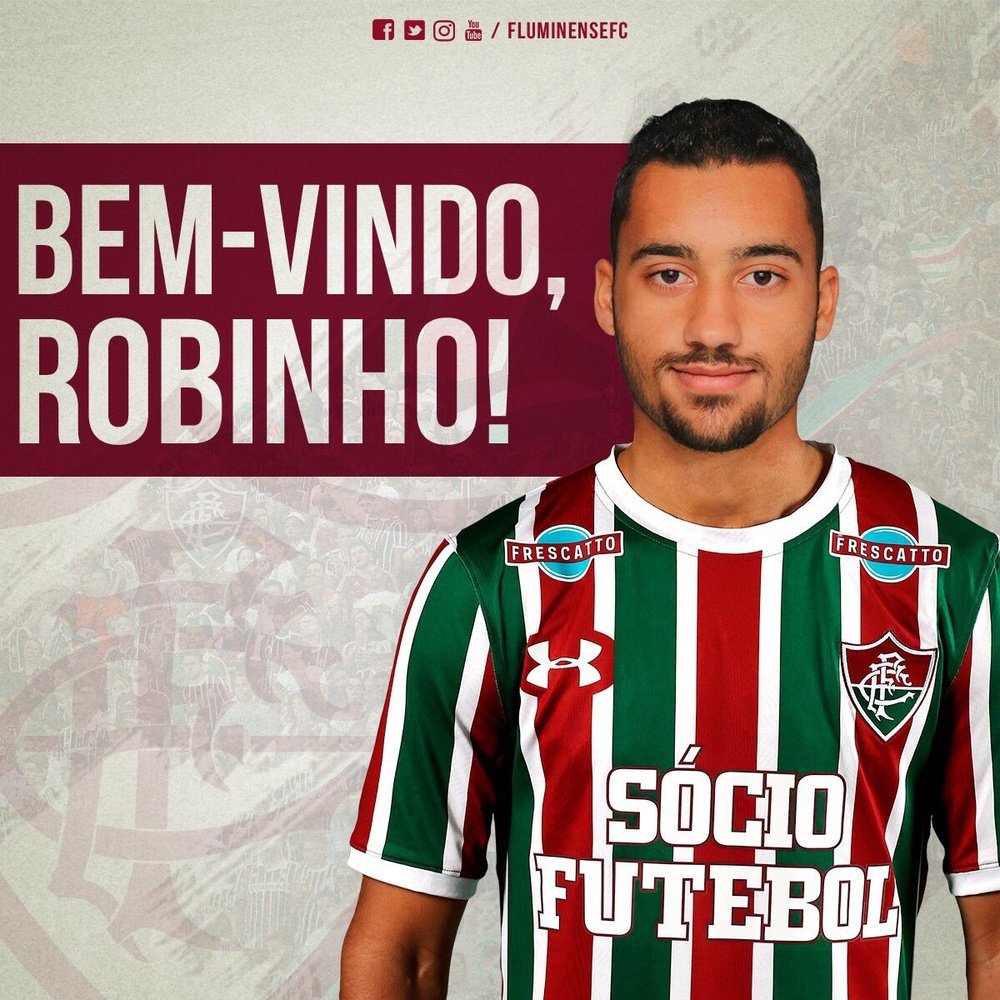 El atacante ha firmado por cuatro años. FluminenseFC