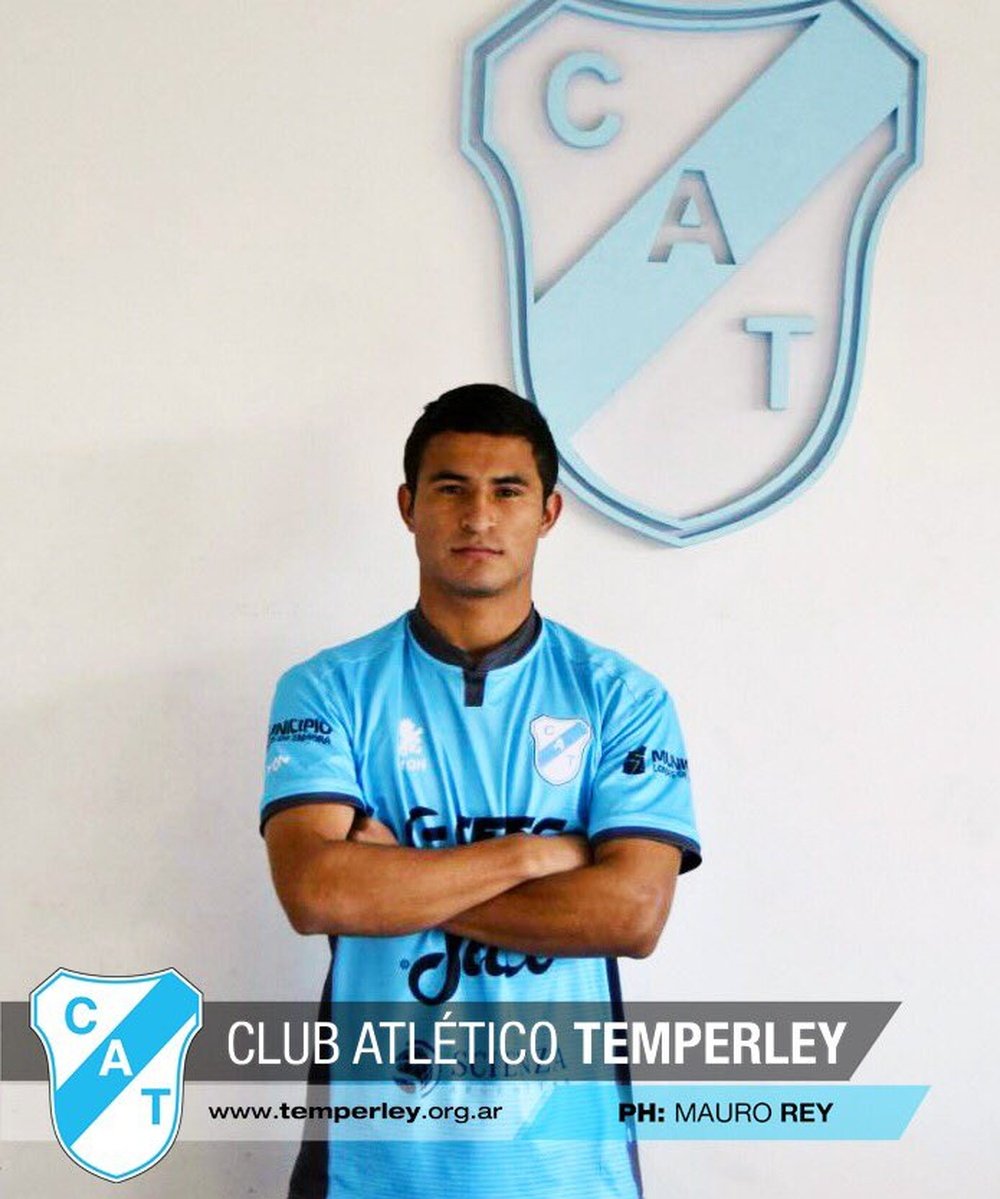 Temperley se refuerza con la llegada de Rodi Ferreira. ClubAtleticoTemperley
