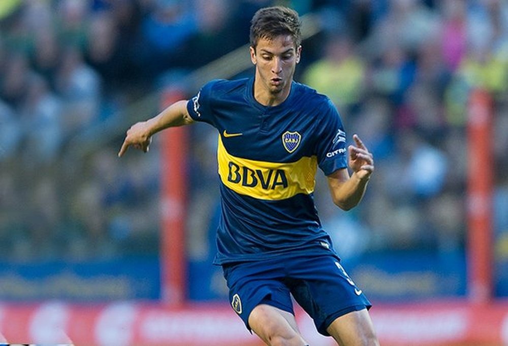 Rodrigo Bentancur, jugador de Boca Juniors. Twitter