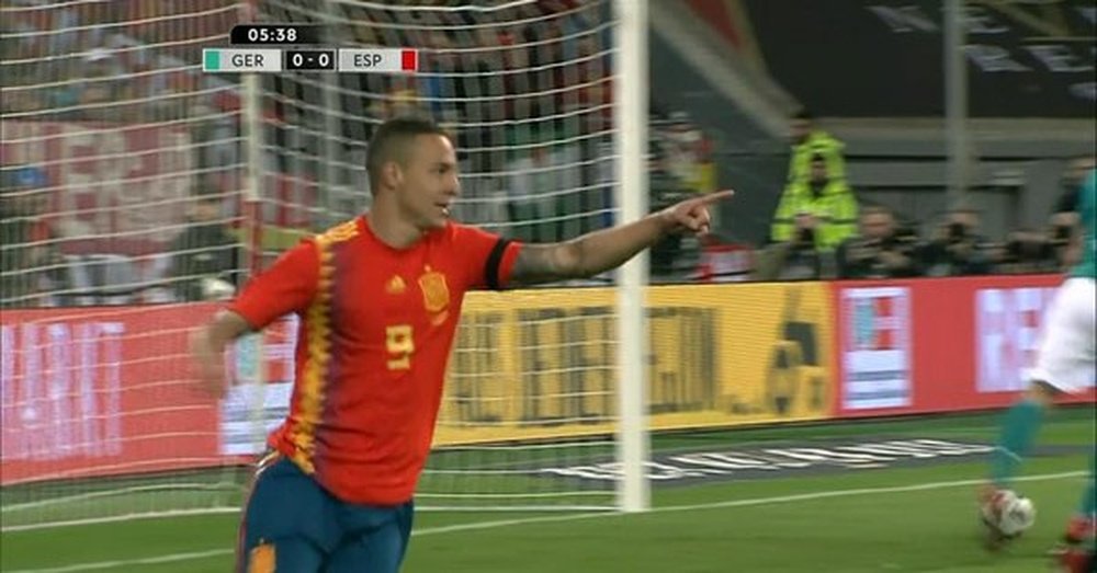 Rodrigo quiso dedicar su gol a Alemania al hijo de Santiago Cañizares. Telecinco
