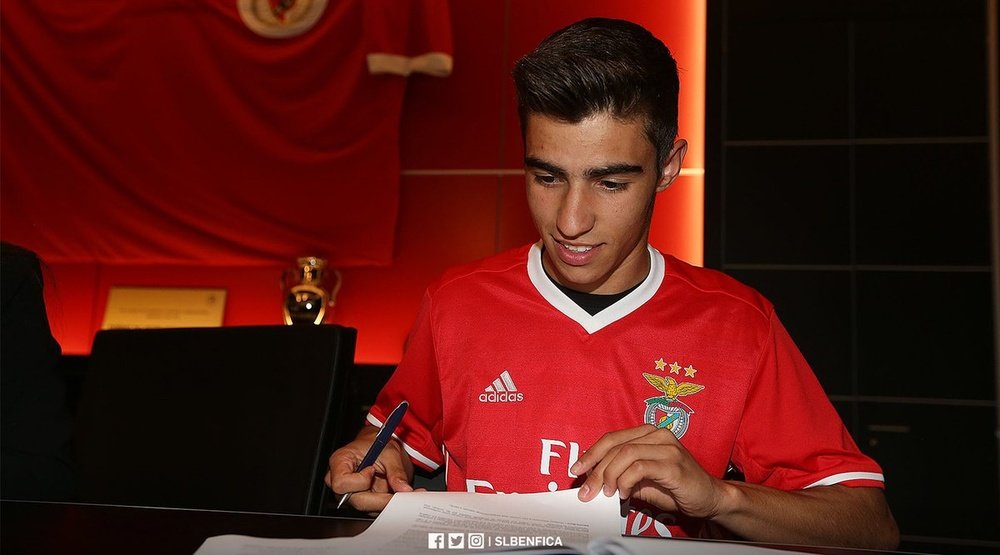 Rodrigo Conceição ha firmado un contrato con el Benfica. SLBenfica