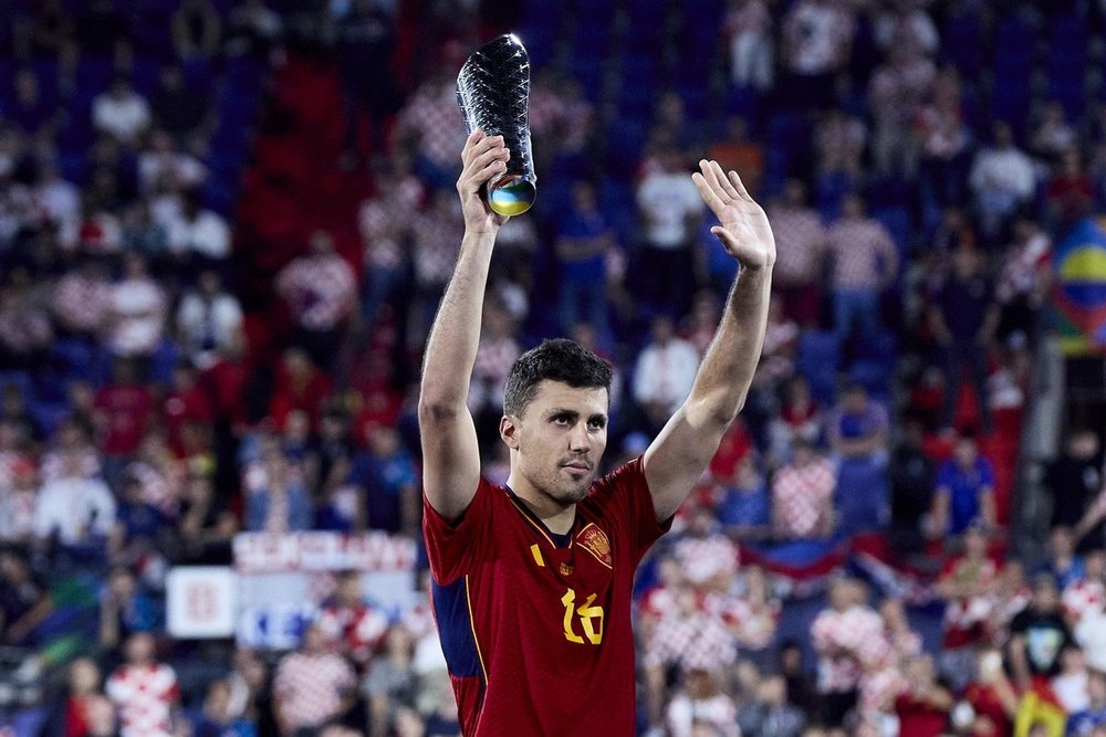 Rodri has had an unforgettable season. EFE