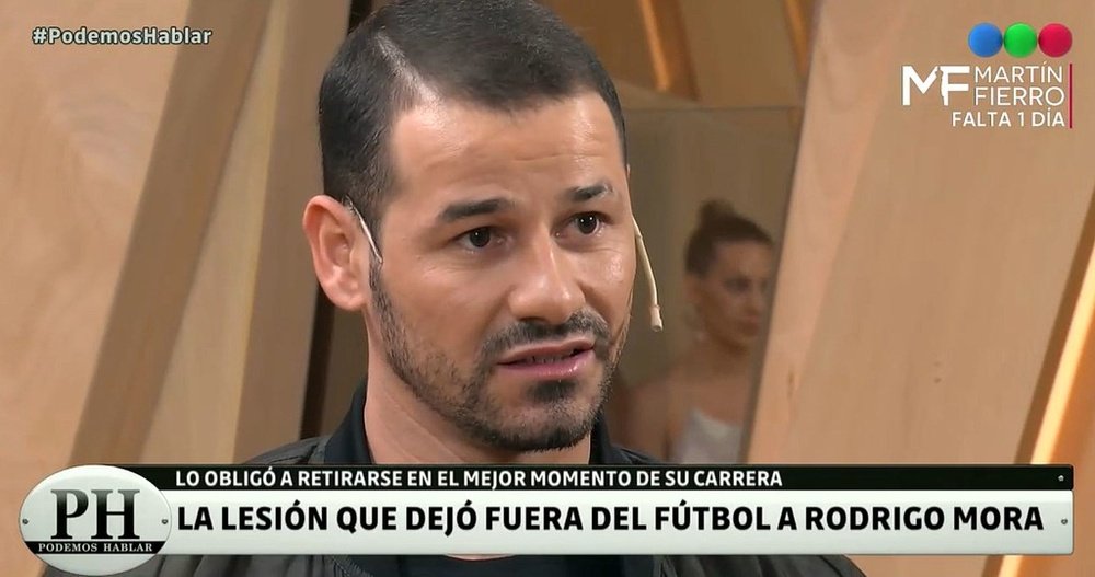 Rodrigo Mora se sinceró sobre su lesión. Captura/podemosHablar