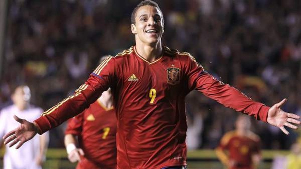 Rodrigo could lead the line for Spain at the World Cup. Santi Otero/EFE