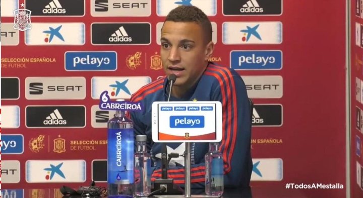 Rodrigo doesn't finish training and is a doubt for Sweden match