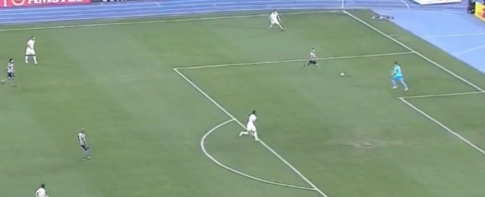 Rodrigo Pimpao puso el 2-0 en el marcador. Youtube