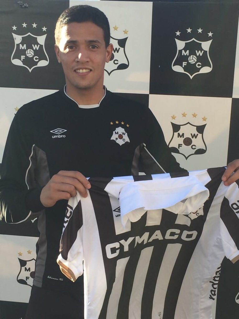 Rodrigo Viega, nuevo jugador de Montevideo Wanderers. MWFCOficial