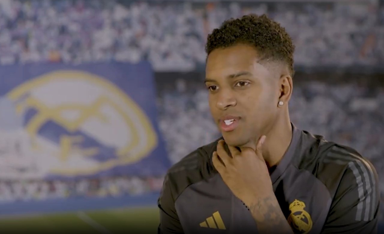 Rodrygo suggests he would leave Madrid and rectifies: 