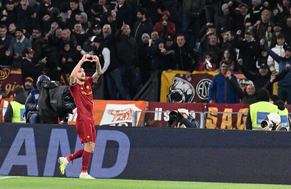 Roma midfielder Pellegrini spoke ahead of their final against Sevilla. EFE