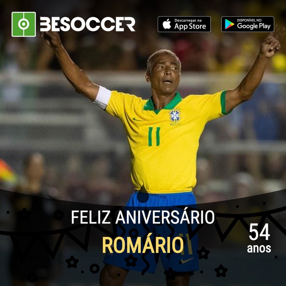 Romário completa 54 anos de futebol, política e frases polêmicas. BeSoccer