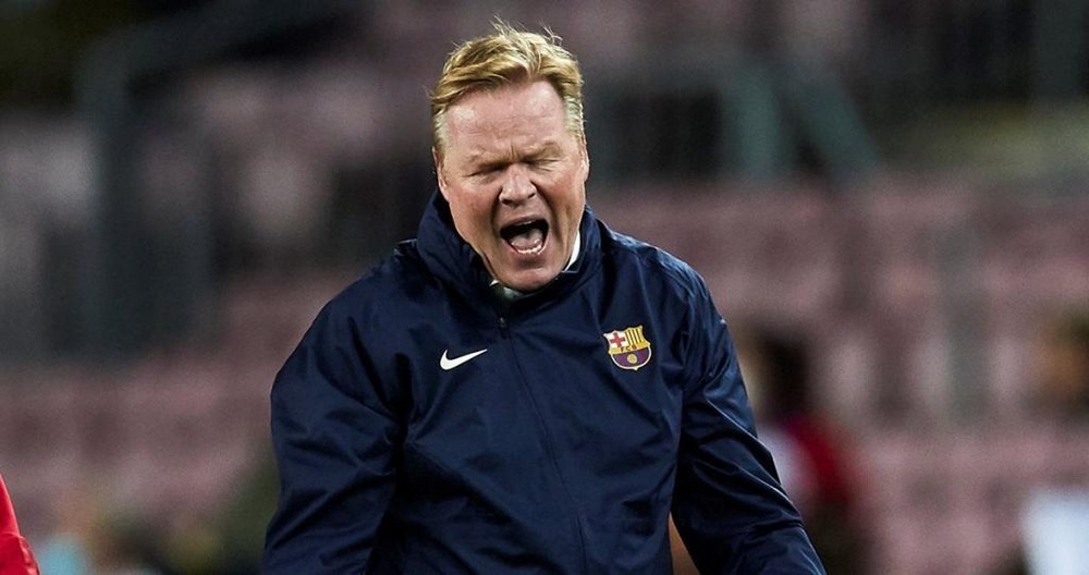 Koeman acabó desquiciado. EFE