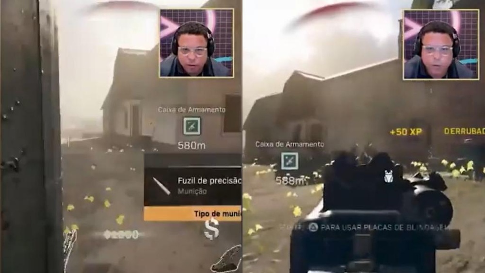 Ronaldo demostró que su puntería sigue intacta... ¡en Warzone! Twitch/RonaldoTV