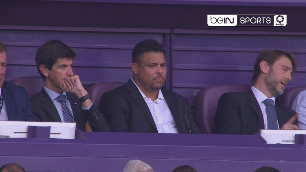 Ronaldo did not miss his first game in charge. Captura/beINSports