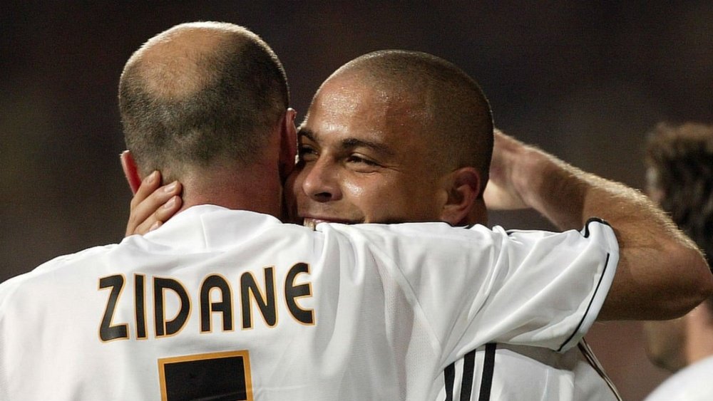 Zidane rasgou elogios a Ronaldo. AFP