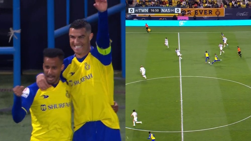 Ronaldo continues to excel for AL Nassr. Screenshot/@SPL