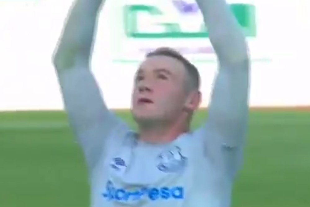Rooney recuperó la sonrisa. EvertonTV