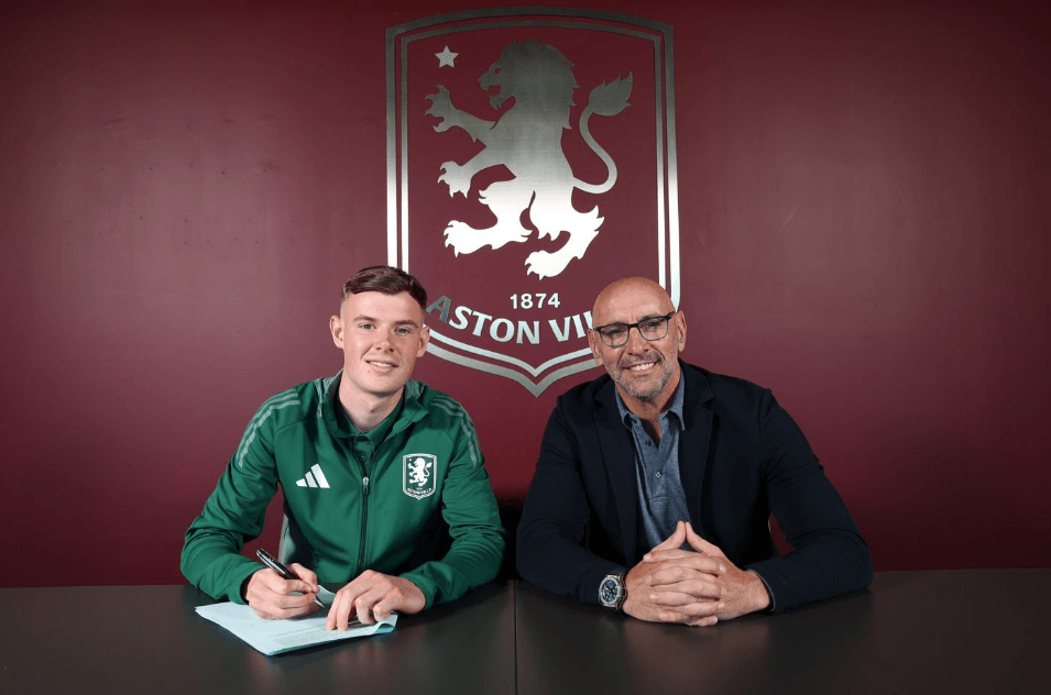 Aston Villa announce new deals for Wilson and Bogarde