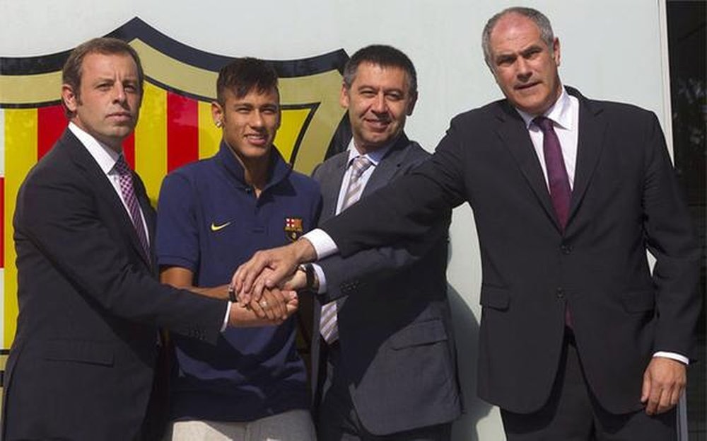 El Caso Neymar continúa hacia delante en Barcelona. Twitter