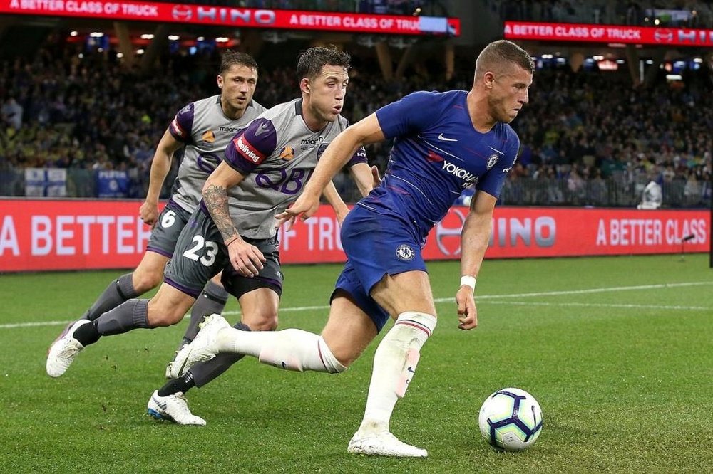 Ross Barkley believes he can once again play for England. Twitter/ChelseaFC