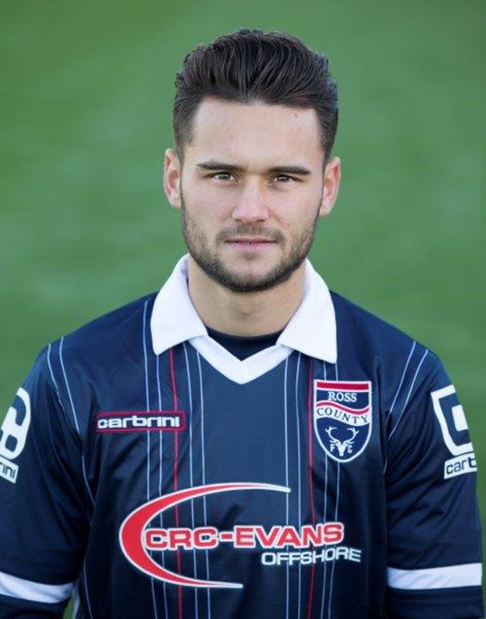 Ross County striker Alex Schalk. RossCountyFC