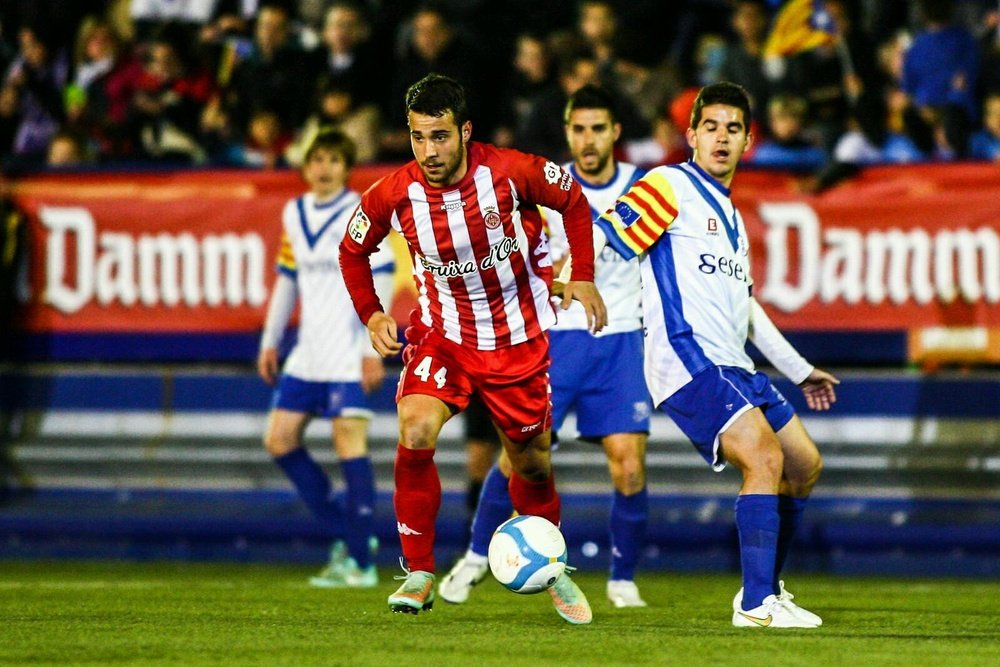 Rovirola deja el Girona por el Llagostera. @Marc6Rovirola.