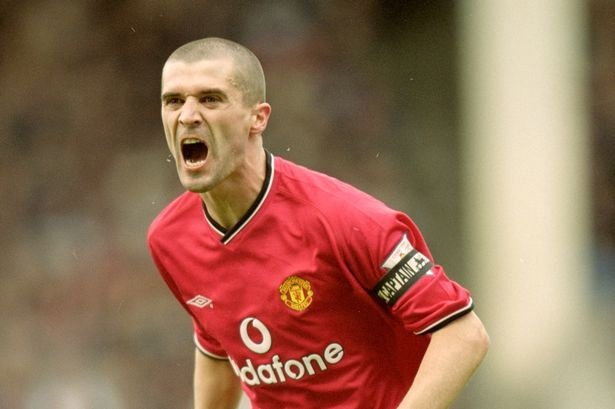 Roy Keane captained Manchester United. AFP