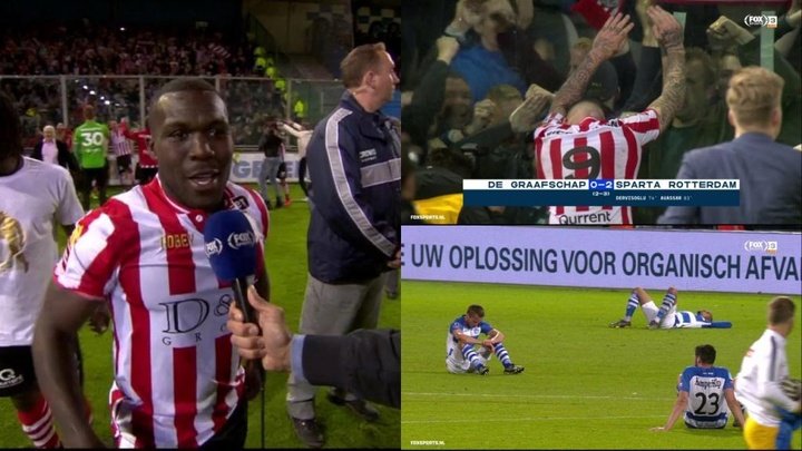 Epic fightback by Drenthe's Sparta Rotterdam to gain Eredivisie promotion