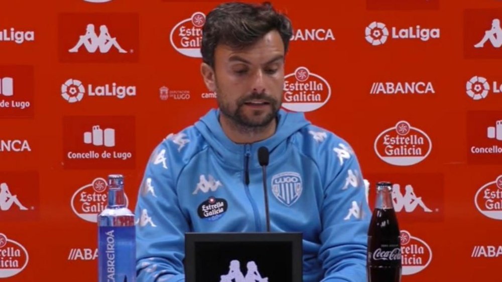 Rubén Albés espera conseguir la primera victoria a domicilio. Captura/CDeportivoLugo