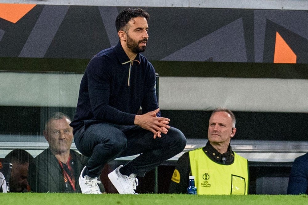 Amorim has recorded just 16 wins from 41 matches since arriving at Old Trafford. EFE
