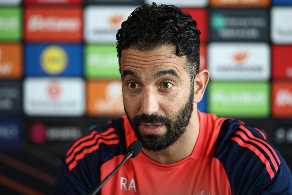 Amorim busca la final de Europa League. EFE/Adam Vaughan
