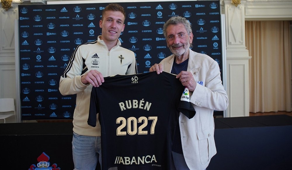 El Celta renovó a Rubén Blanco. RCCelta