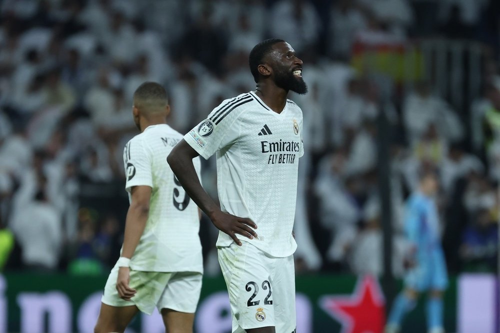 Antonio Rüdiger lors d'un match de Ligue des Champions. EFE/ Kiko Huesca