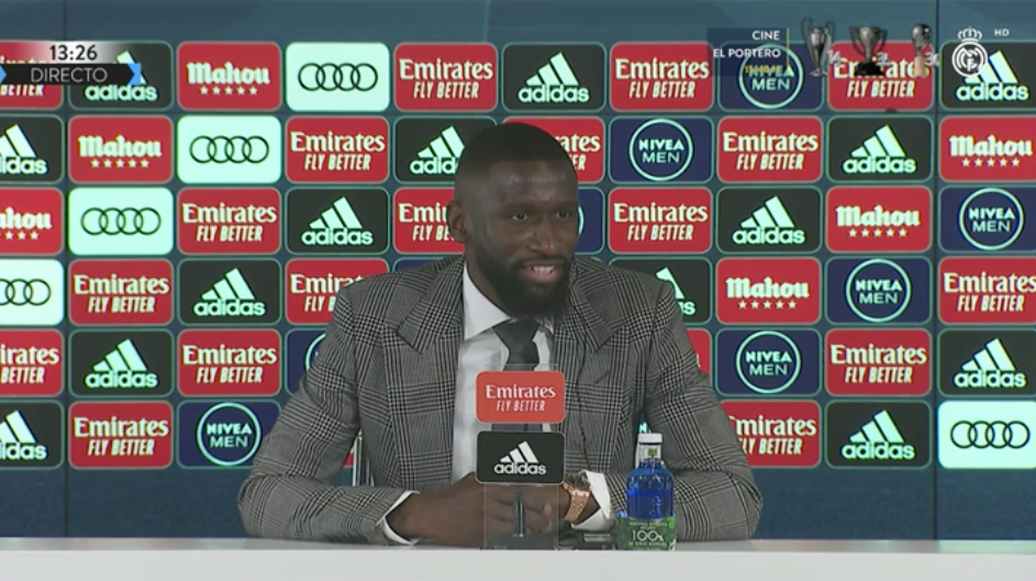 La presentación de Rüdiger con el Real Madrid