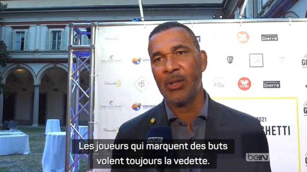 Ruud Gullit ganó el Balón de Oro en 1987. Captura/beINSports
