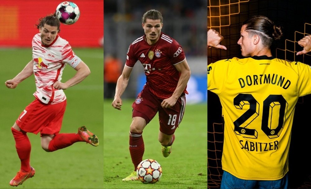 Sabitzer es un futbolista único en la historia. AFP-BorussiaDortmund