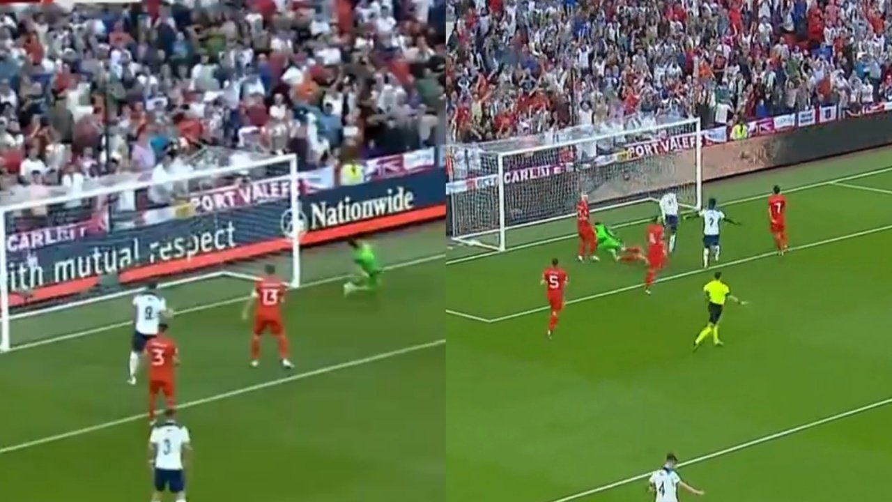 GOAL: Saka, Rashford extend England's lead