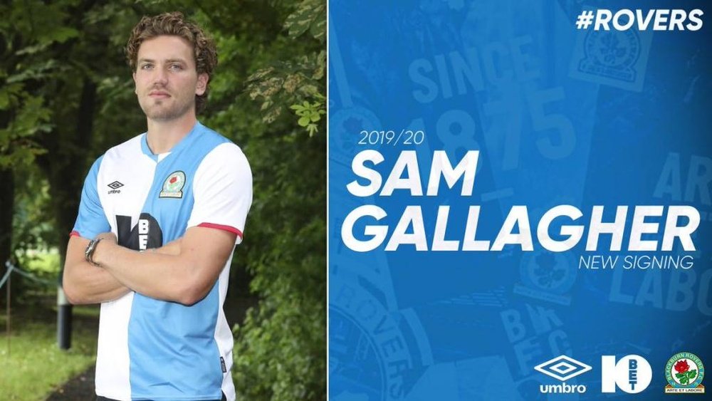 Sam Gallagher, nuevo fichaje. Rovers