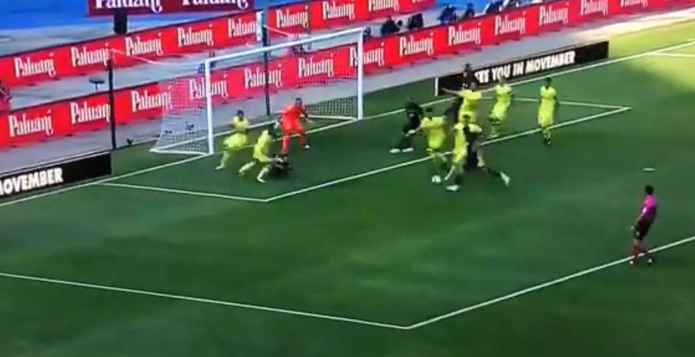 Sami Khedira gave Juventus the lead against Chievo. Captura