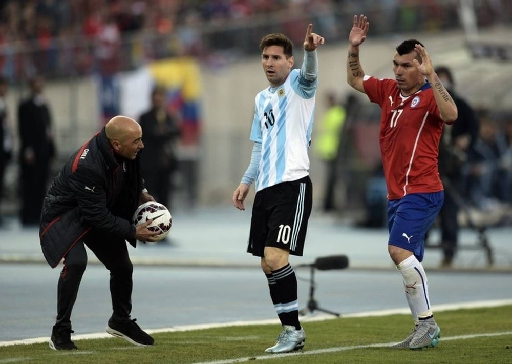 Sampaoli podría dirigir a la Selección Argentina. AFP