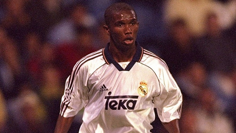 Eto'o a joué très jeune au Real Madrid.