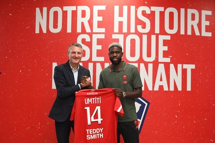 OFFICIAL: Umtiti replaces Barcelona with Lille