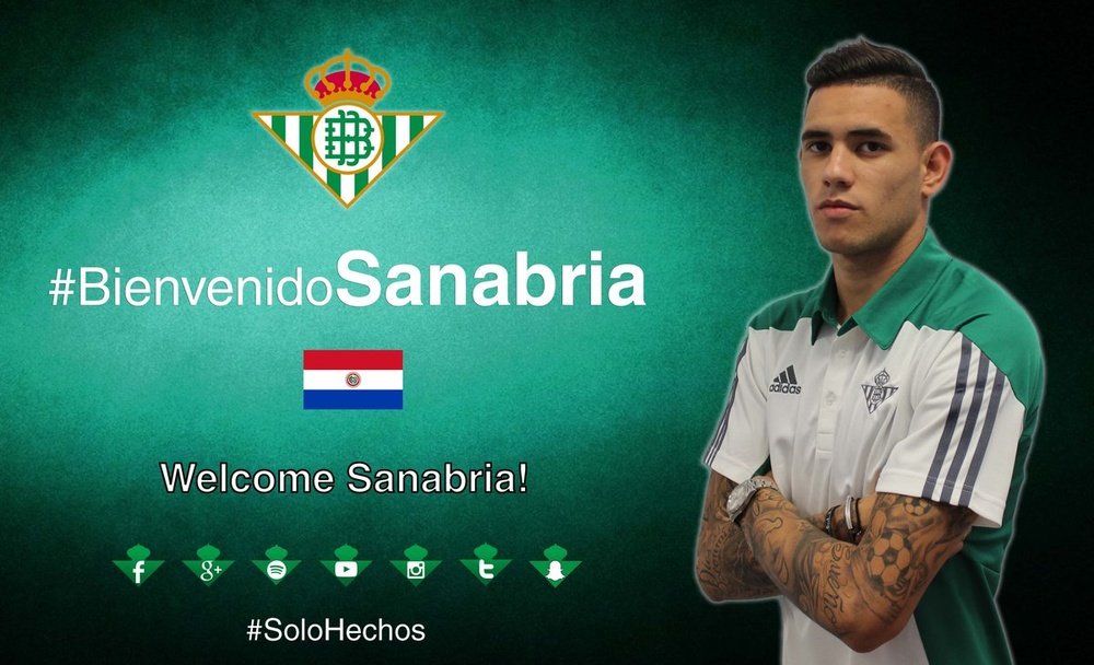 Real Betis have signed Antonio Sanabria from Roma for a fee worth €7.5 million. RealBetis