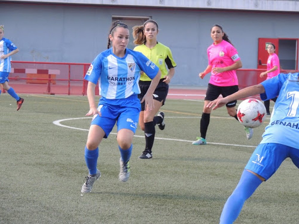 Sandra marcó el único gol del encuentro para darle el liderato a las de Contreras. Málaga
