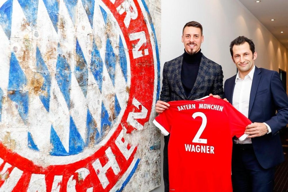 Wagner é reforço do Bayern. Twitter/FCB