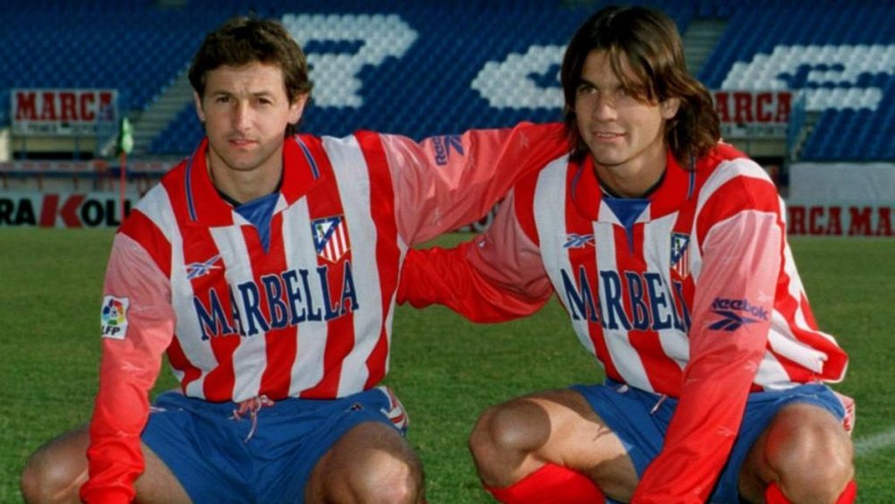 Solari aterrizó en España de la mano del Atlético de Madrid. EFE/Archivo