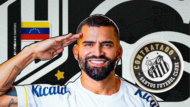 Santos anuncia a contratação de Tomás Rincón
