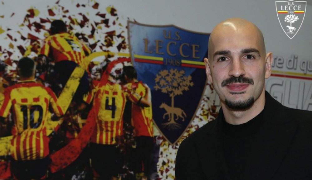 Saponara has moved to Lecce on loan. Twitter/OfficialUSLecce