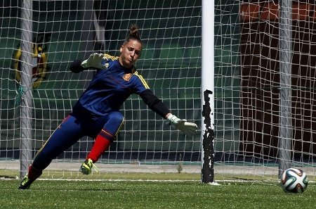Sara Serrat ha vuelto a una convocatoria con 'la Roja'. SportingClubHuelva
